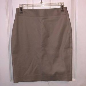 NWOT Banana Republic Tan Pencil Skirt